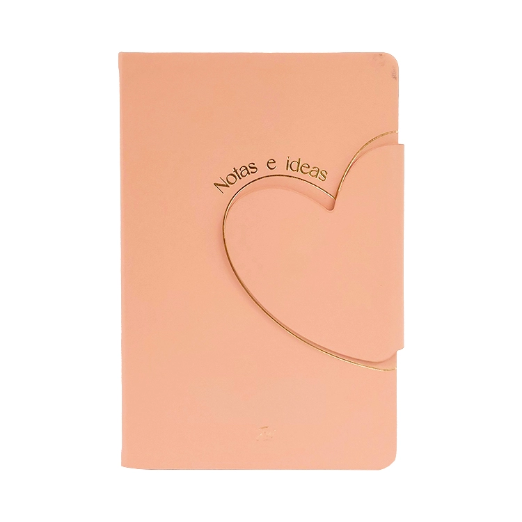 Cuaderno Tapa Dura FW Minimal Rosa Viejo Bullet Journal con Iman Art.201356